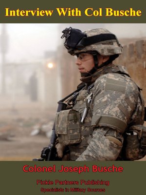 cover image of Interview with Col. Joseph Buche - 101st Airborne Division